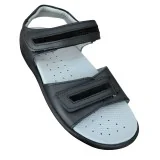 STILIGHT - SANDALES ORTHOPÉDIQUES NOIRES HOMMES pour sabots et claq...