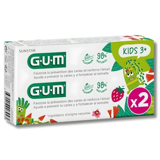 GUM - LOT DE 2 DENTIFRICE...