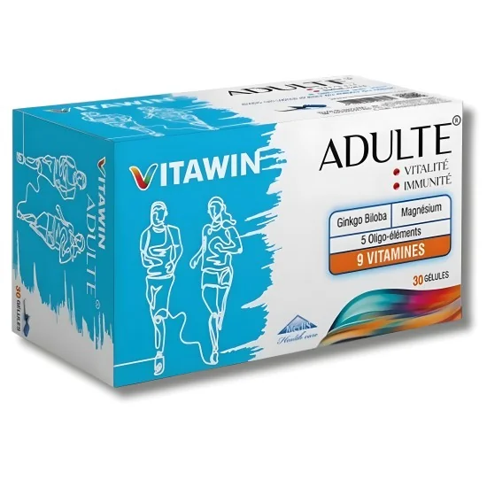 VITAWIN ADULTE 30 GELULES