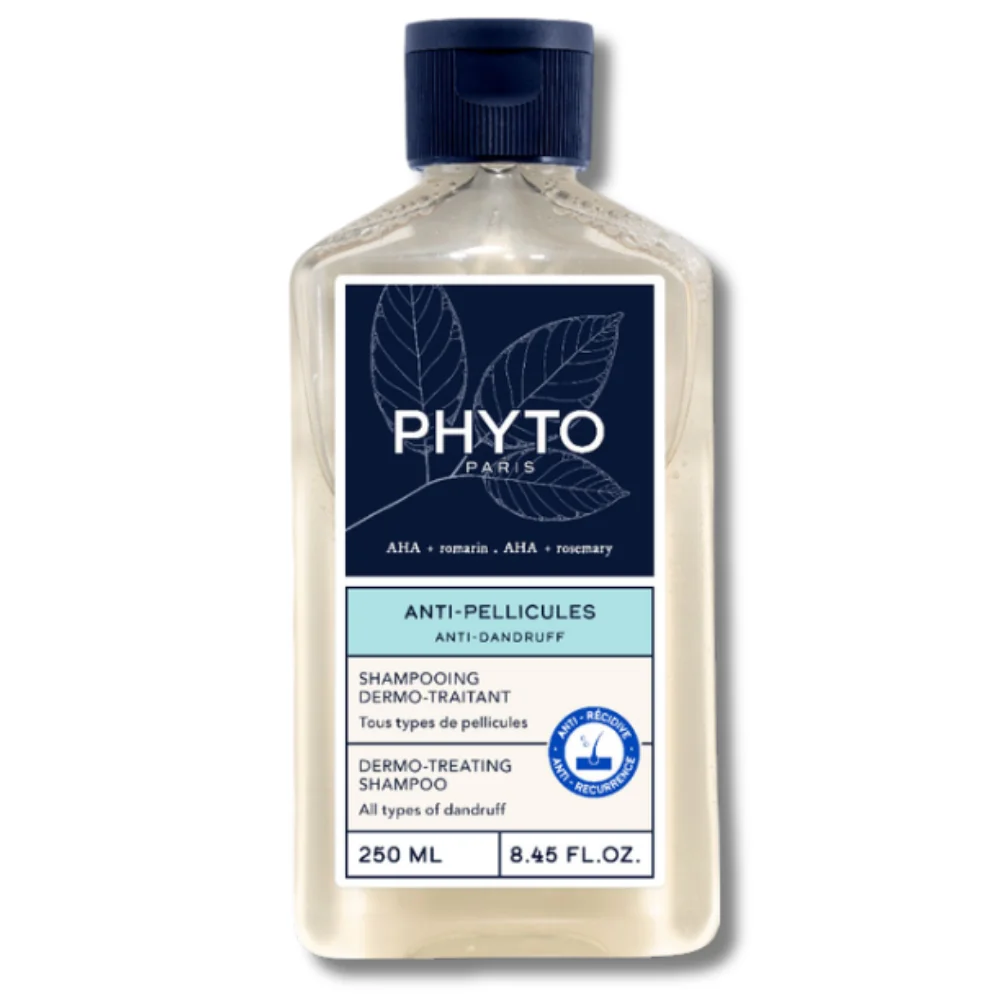 PHYTO - SHAMPOOING DERMO TRAITANT ANTI PELLICULES 250ML pour Beauté