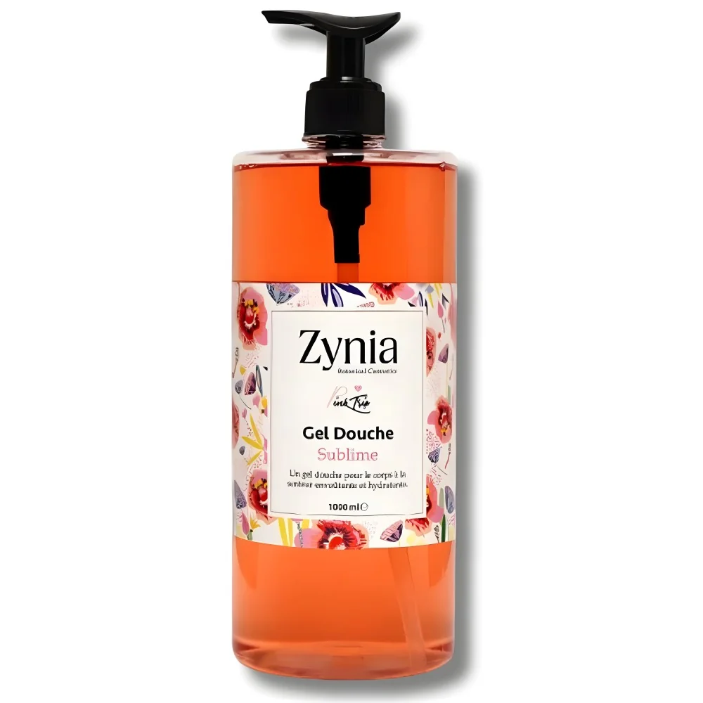 ZYNIA - GEL DOUCHE SUBLIME 1L pour Hygiène