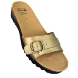 SCHOLL - CLAQUETTES ORTHOPEDIQUES FEMME DOREES pour sabots et claqu...