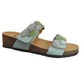 SCHOLL - CLAQUETTES ORTHOPEDIQUES VERTS D'EAU FEMME pour sabots et ...