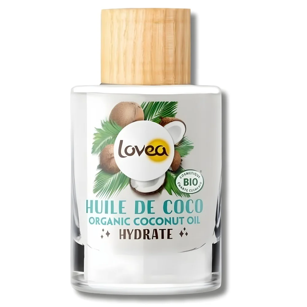 LOVEA - HUILE DE BEAUTÉ HYDRATANTE À L'HUILE DE COCO BIO 50ML pour ...