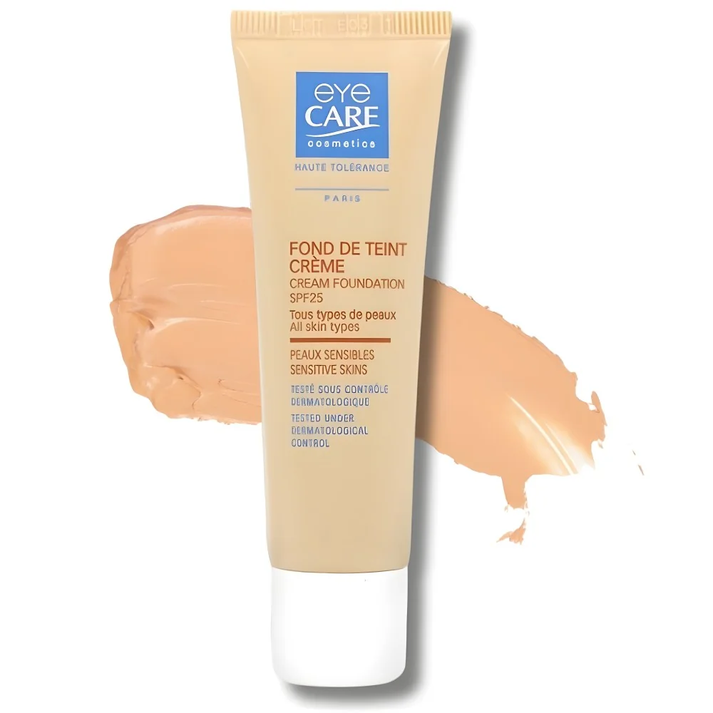 EYE CARE - FOND DE TEINT CREME BEIGE ROSE REF 1281 pour Beauté