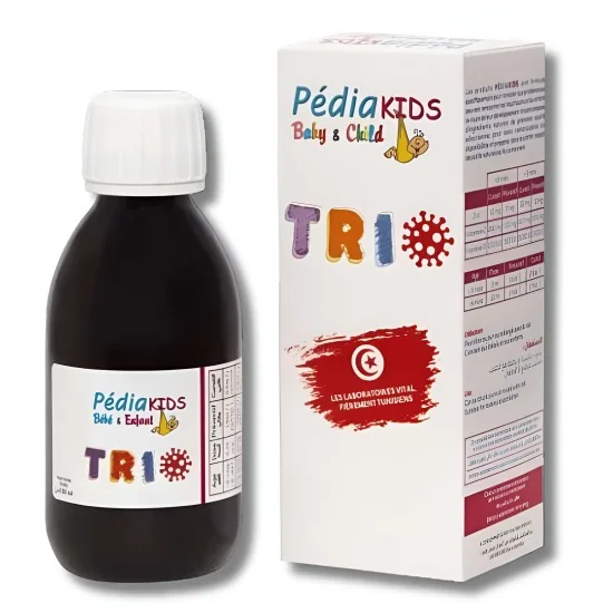 PEDIAKIDS - TRIO SIROP 150ML