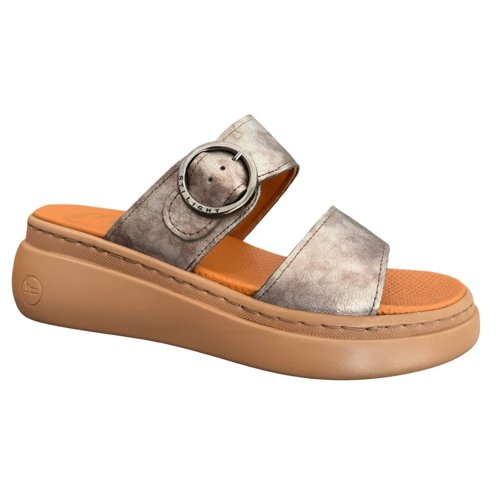 STI LIGHT - CLAQUETTES ORTHOPEDIQUES MARRON FEMME pour sabots et cl...