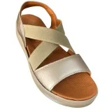 STI LIGHT - SANDALES ORTHOPEDIQUES BEIGE FEMME pour sabots et claqu...