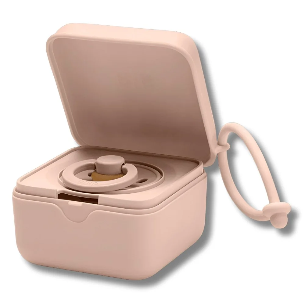 BIBS - PACIFIER BOX A TETINES BLUSH pour Maman et bébé