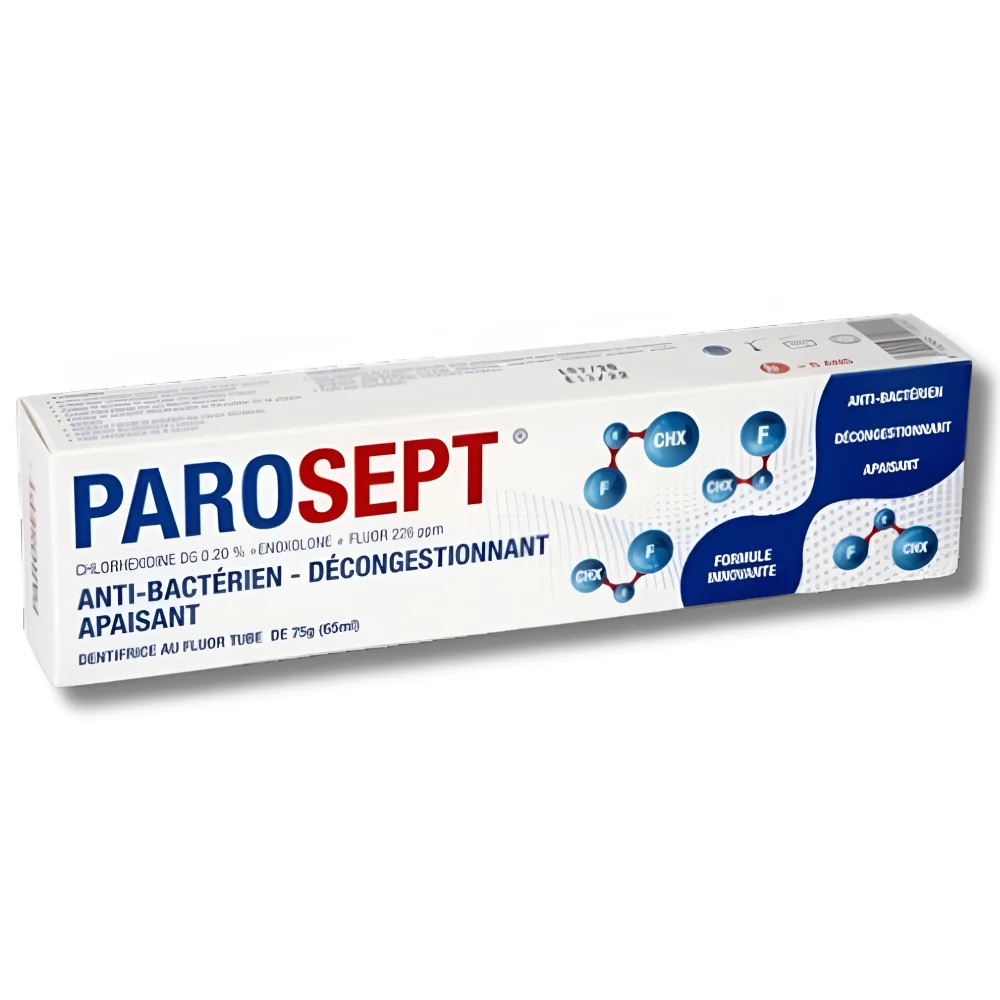 STODERMA PAROSEPT - DENTIFRICE 75GR pour Hygiène