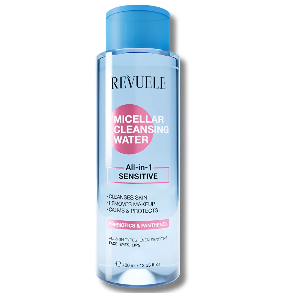REVUELE - EAU MICELLAIRE DEMAQUILLANTE TOUT EN 1 PEAUX SENSIBLES 40...
