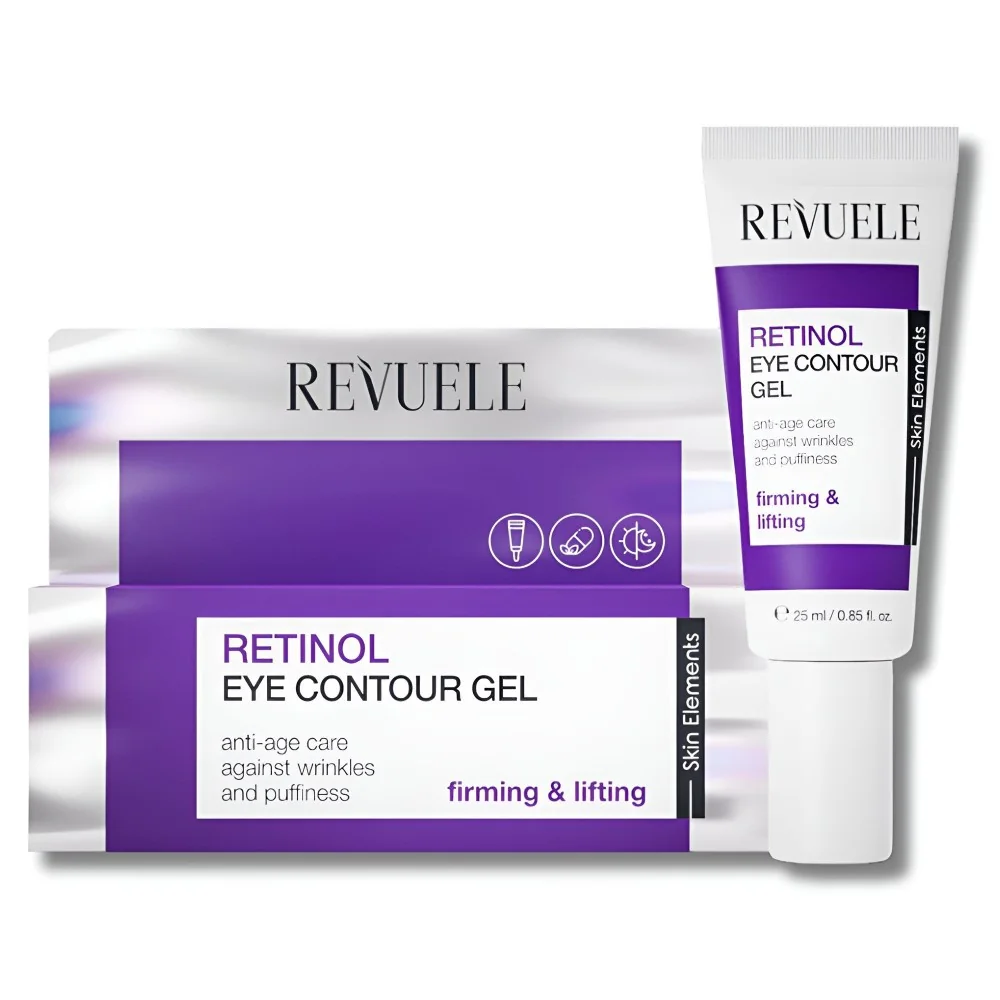 REVUELE -  GEL CONTOUR DES YEUX RÉTINOL HYDRATANT ANTI-RIDES ET ANTI-CERNES 25 ML