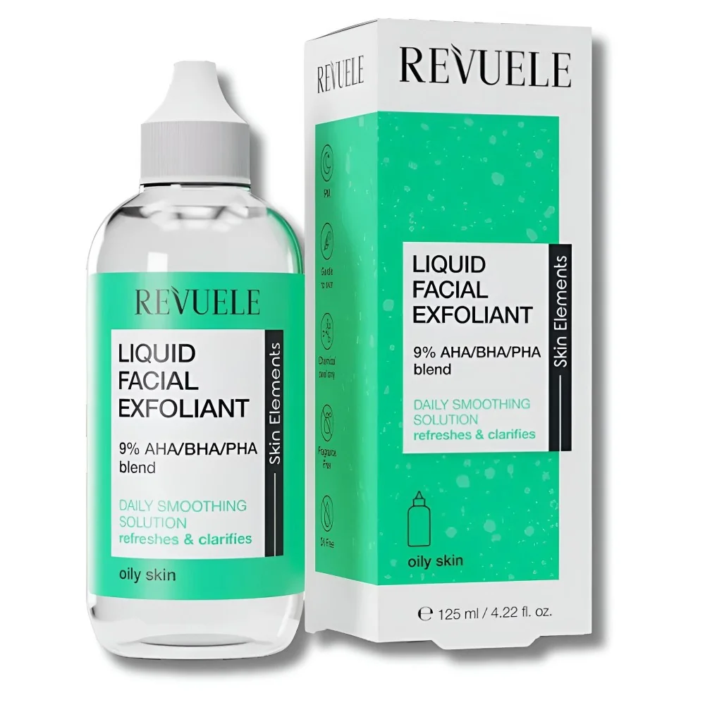 REVUELE - EXFOLIANT LIQUIDE VISAGE 9% POUR PEAUX GRASSES 125 ML
