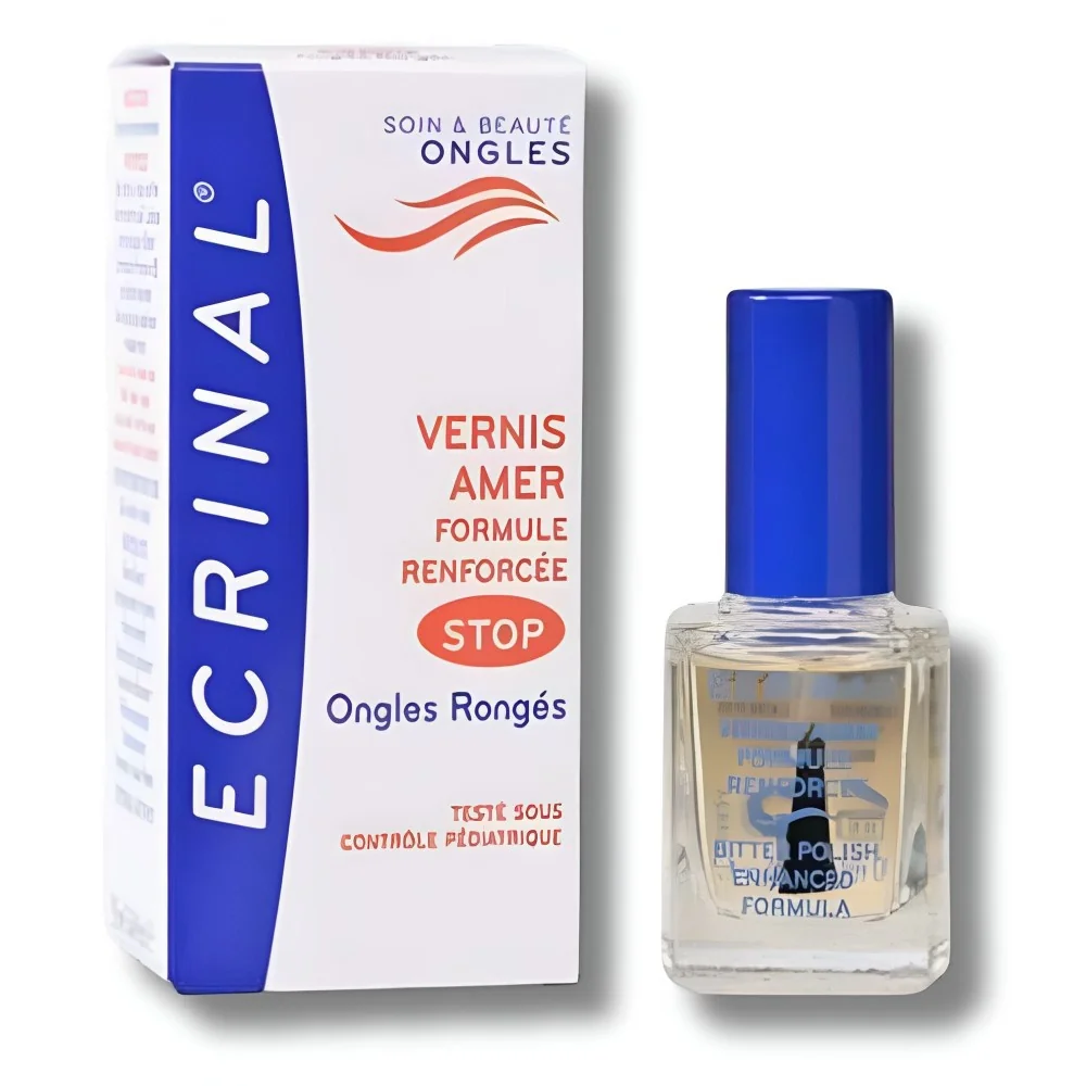 ECRINAL - VERNIS AMER STOP AUX ONGLES RONGES 10ML pour Beauté