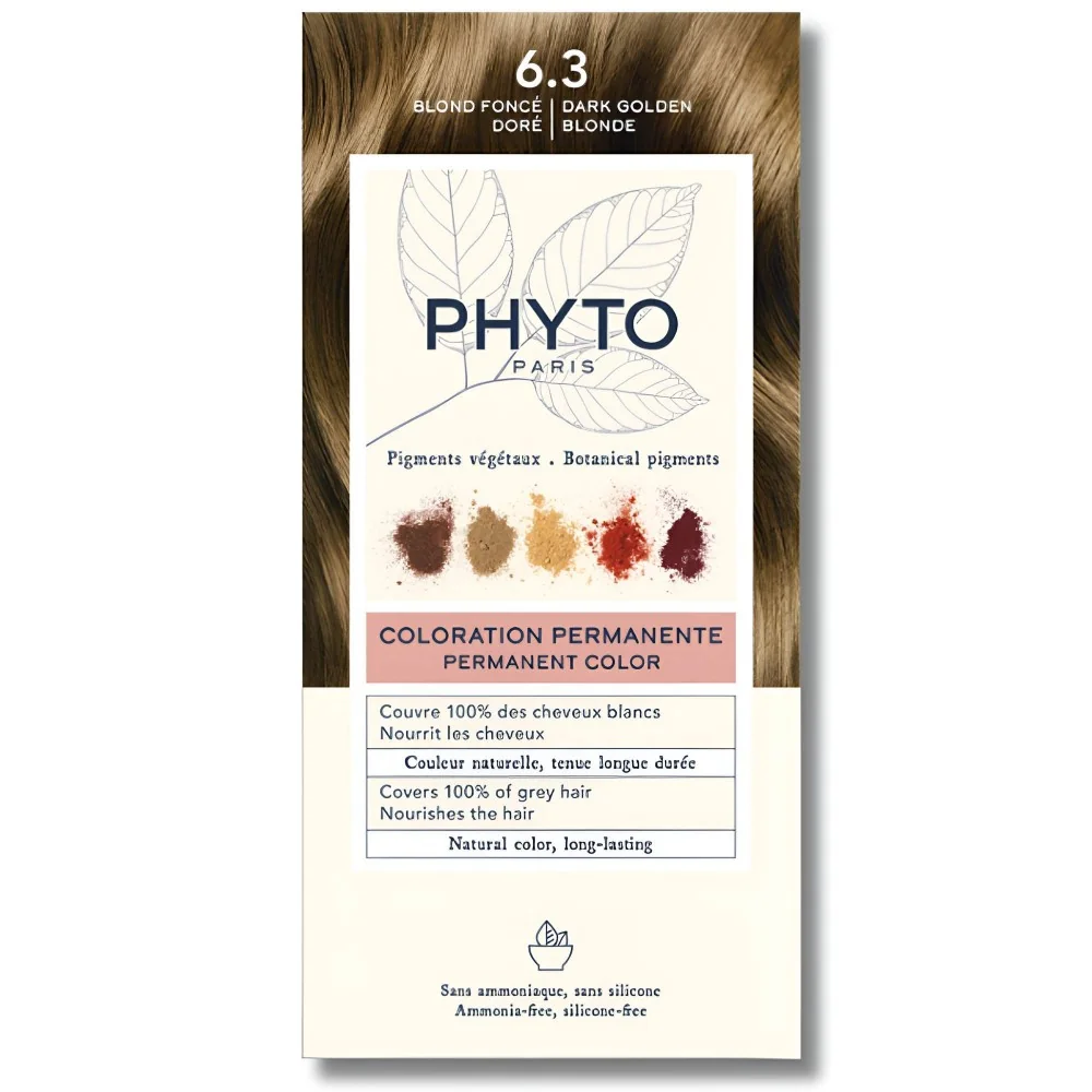 PHYTO PHYTOCOLOR 6.3 BLOND FONCE DORE