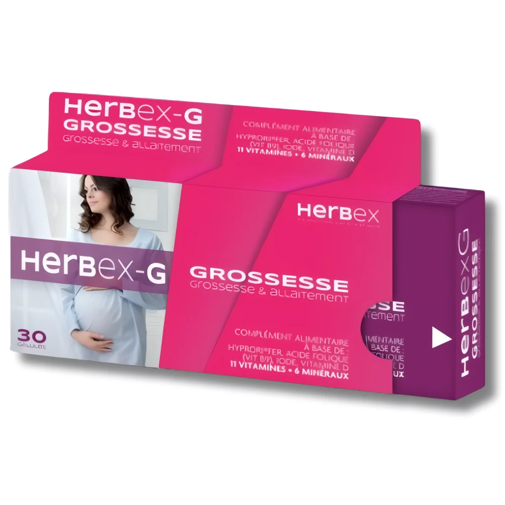HERBEX G metafolique 30 GELULES pour Femmes