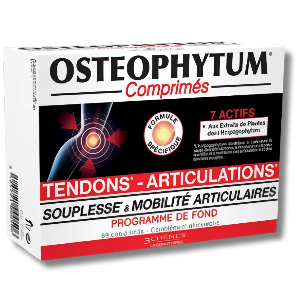 3 CHENES - OSTEOPHYTUM 60 COMPRIMES