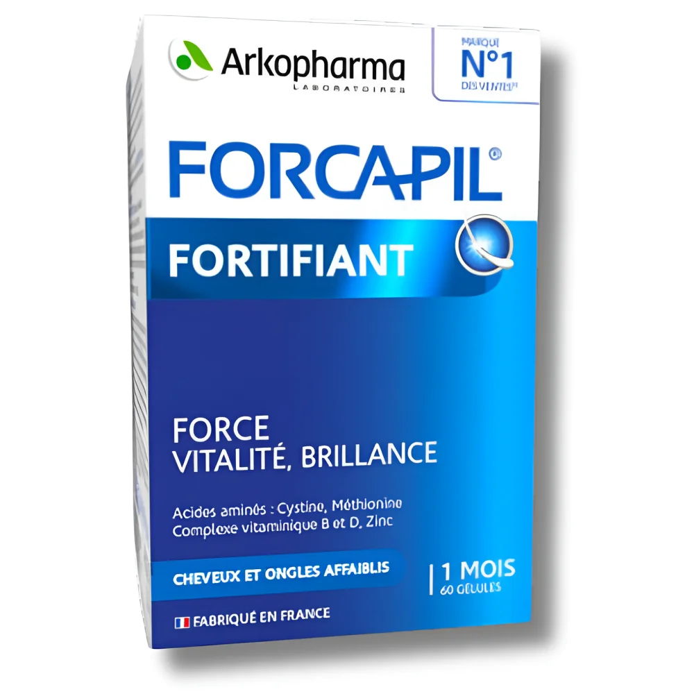 ARKOPHARMA FORCAPIL - FORTIFIANT CHEVEUX ET ONGLES 60 GELULES