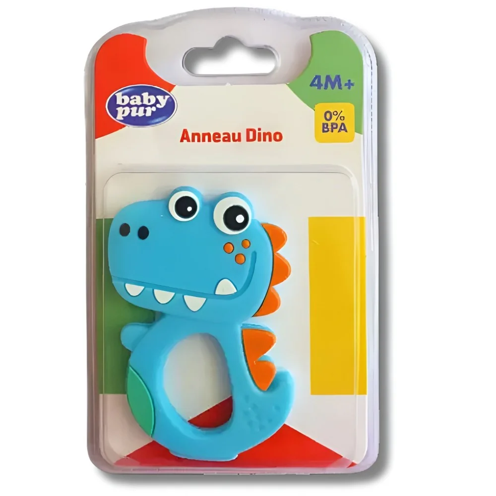 Baby Pur - Anneau de Dentition Dino pour Accueil