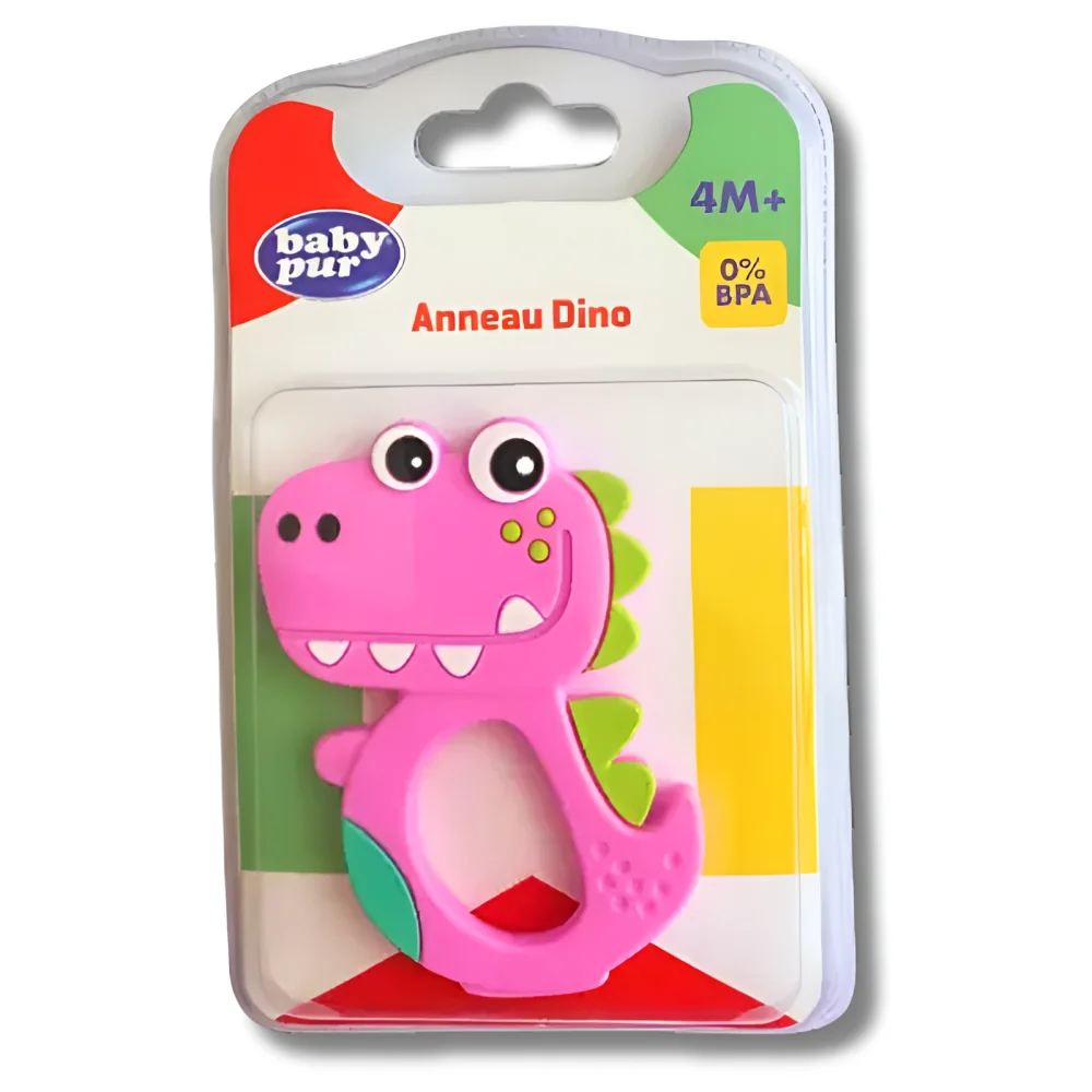 Baby Pur - Anneau de Dentition Dino pour Accueil