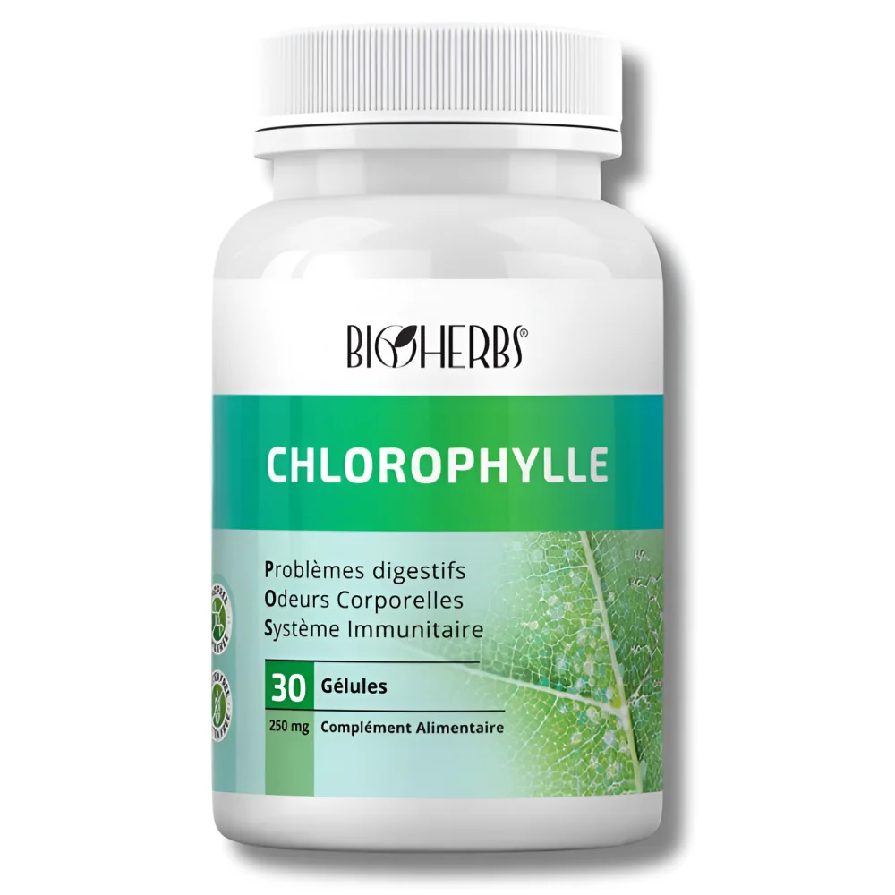BIOHERBS - CHLOROPHYLLE 30 GELULES