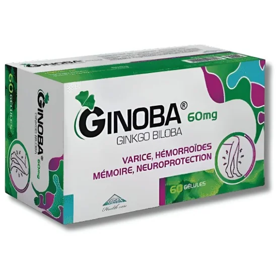 GINOBA 60MG 60 CAPSULES