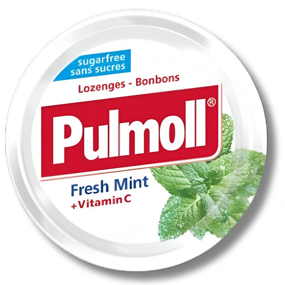 PULMOLL - MENTHE FRAICHE VITAMINE C 45G