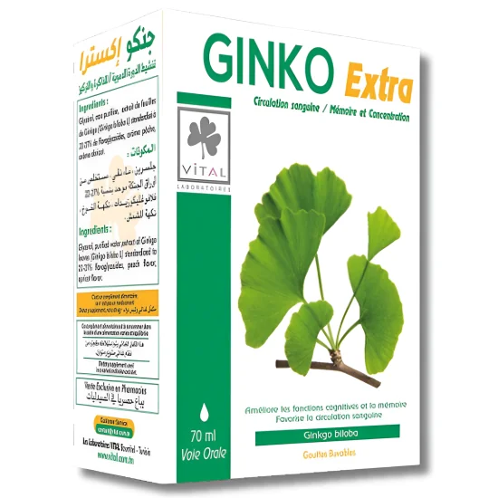 VITAL - GINKO EXTRA GOUTTES...