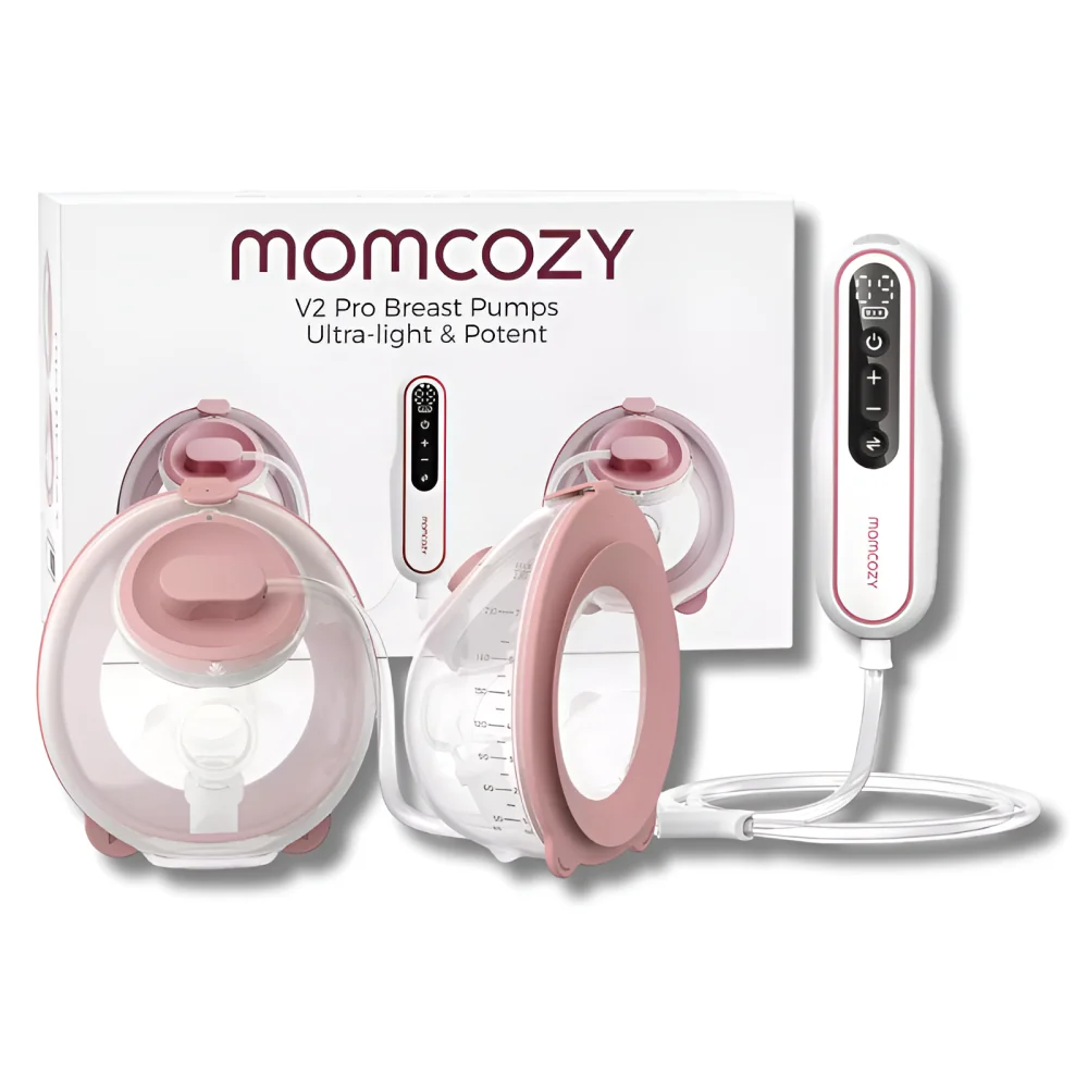 MOMCOZY - ULTRA-LIGHT V2 PRO HANDS FREE BREAST PUMP