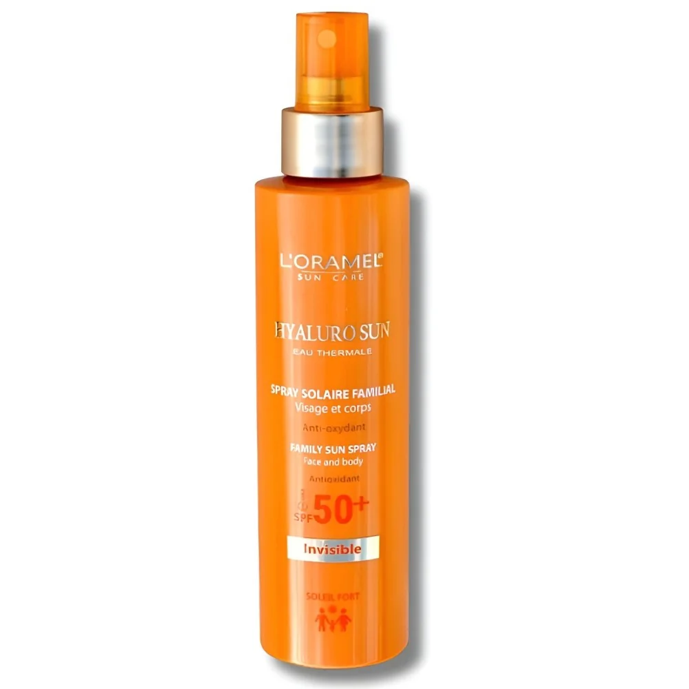 L’ORAMEL HYALURO SUN - SPRAY SOLAIRE SPF50+ FAMILIAL 150ML
