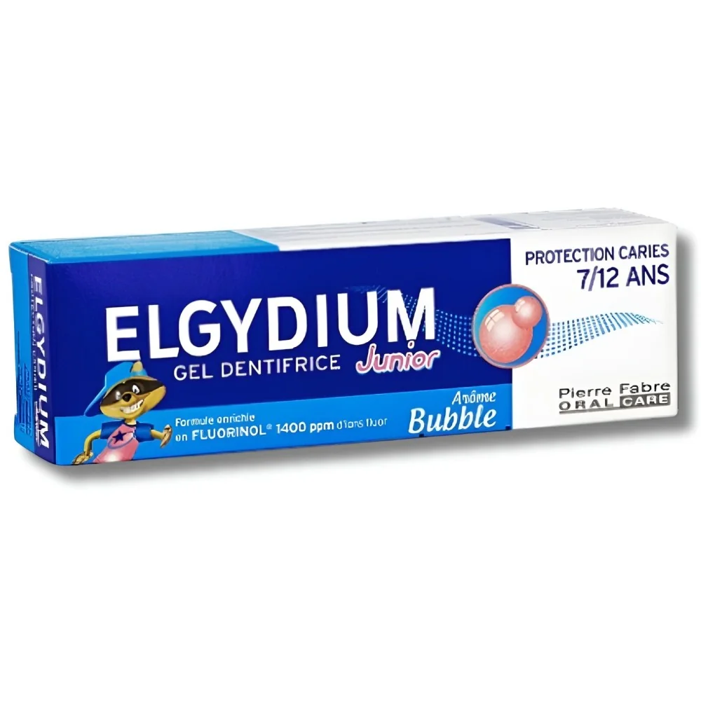 ELGYDIUM - GEL DENTIFRICE BUBBLE PROTECTION CARIES JUNIOR 50ML