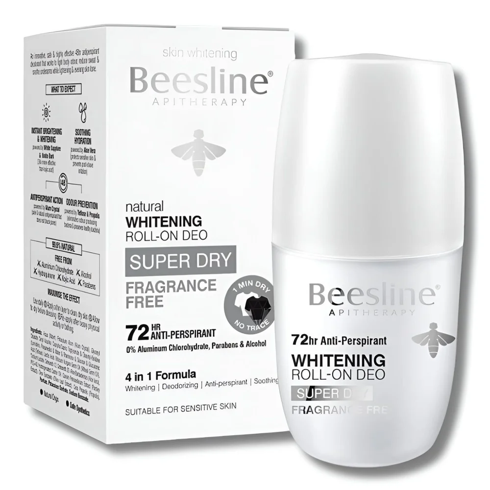 BEESLINE - ROLL-ON SUPER DRY SANS PARFUM 72H