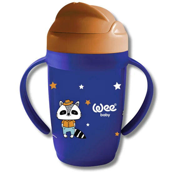 WEE BABY - TASSE AVEC PAILLE +6MOIS 265ML pour Maman et bébé