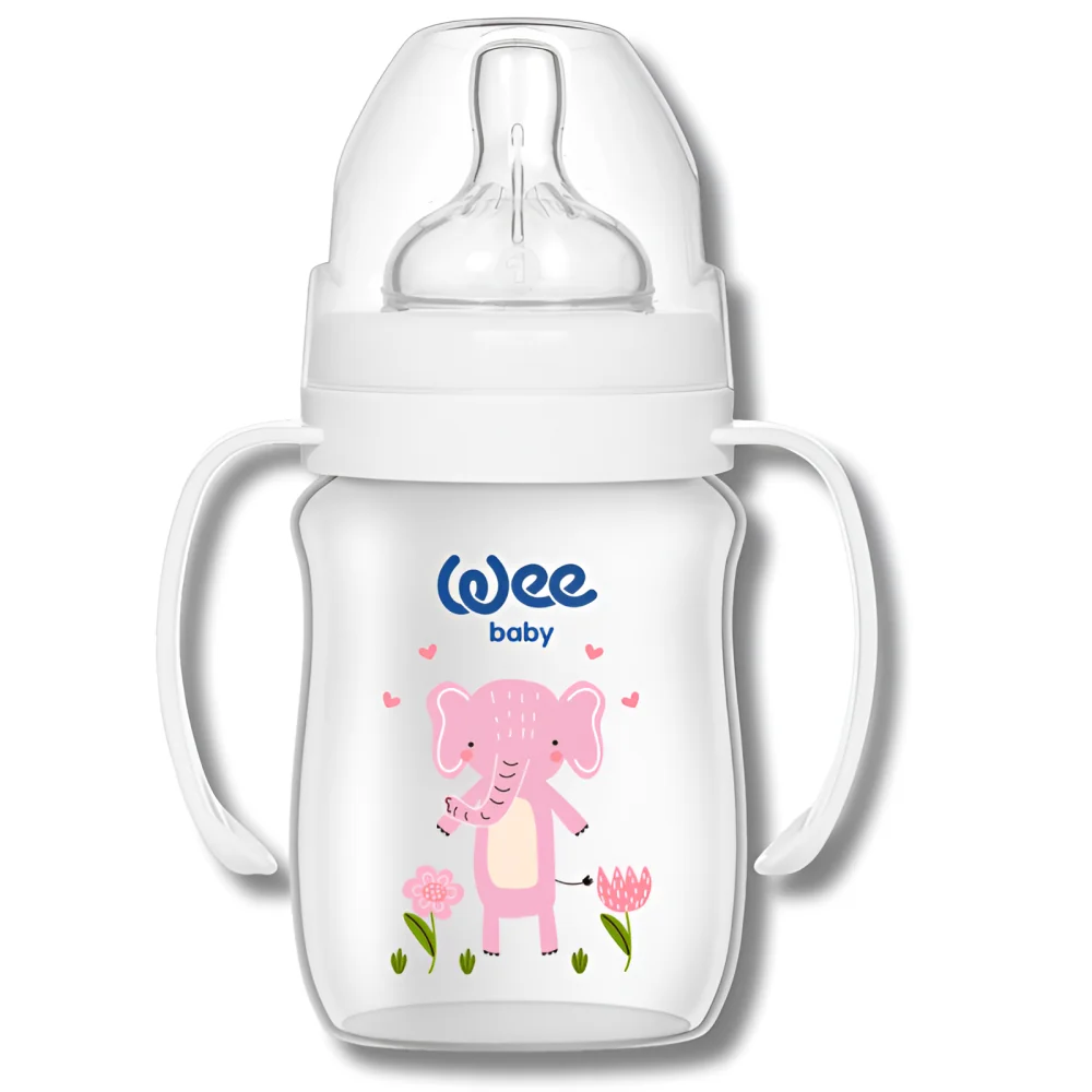 WEE BABY - BIBERON CLASSIQUE AVEC ANSES 150 ML