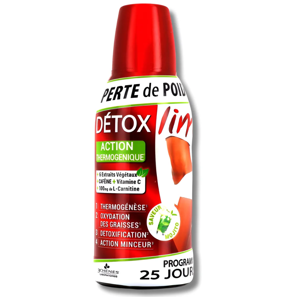 3 CHENES - DETOXLIM PERTE DE POIDS ACTION THERMOLOGIQUE 500ML