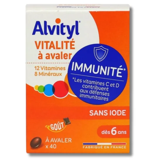 alvityl vitalite 40 comprimés