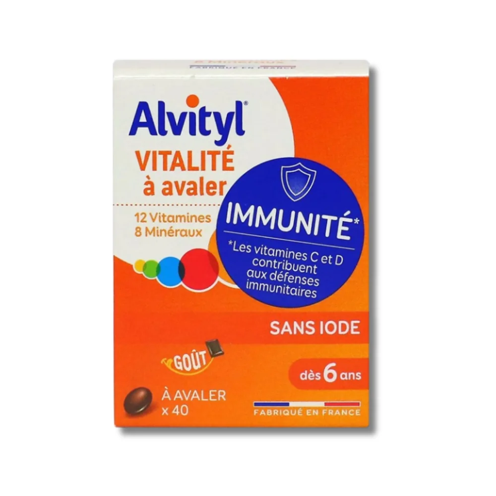 alvityl vitalite 40 comprimés pour Compléments Alimentaires