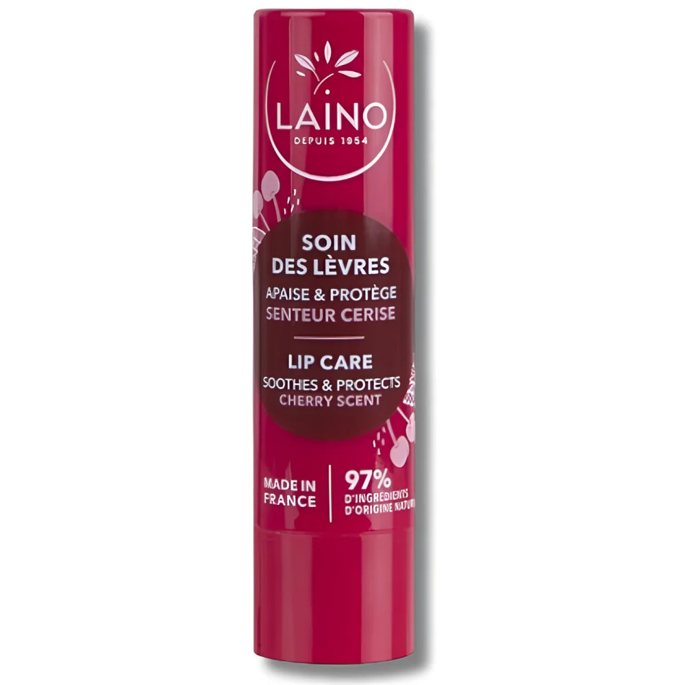 LAINO - SOIN DES LEVRES FRAGILISEES GOUT CERISE 4G