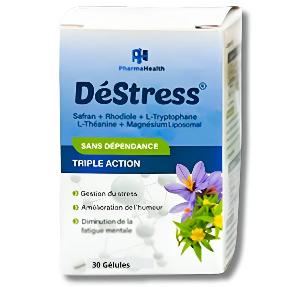 PHARMAHEALTH - DÉSTRESS 30 GÉLULES