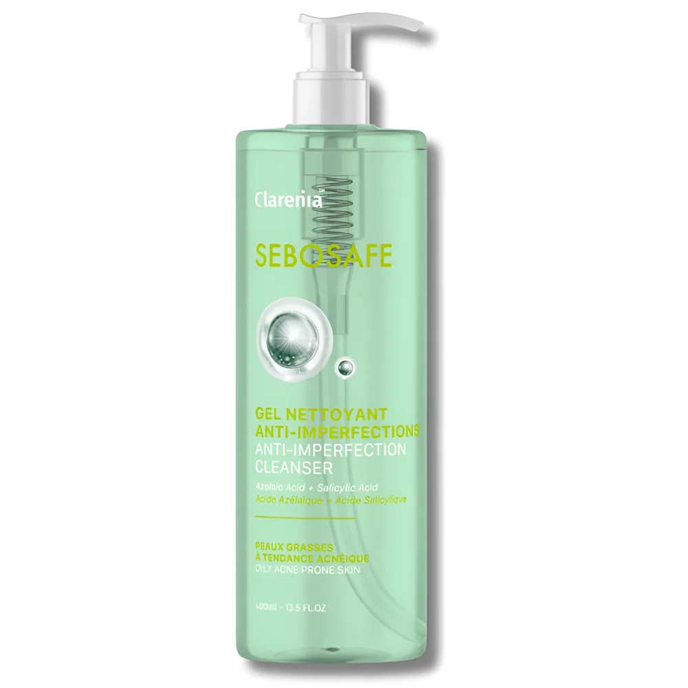 CLARENIA SEBOSAFE - GEL NETTOYANT ANTI IMPERFECTIONS 400ML