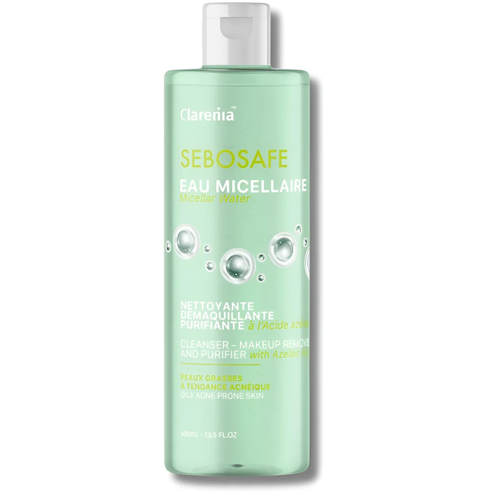 CLARENIA SEBOSAFE - EAU MICELLAIRE 400ML