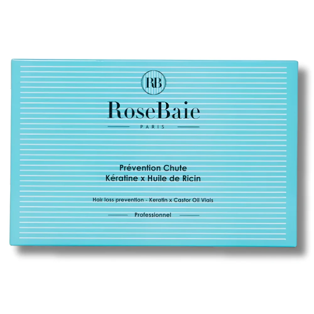 ROSEBAIE - CURE ANTI-CHUTE RICIN & KÉRATINE : STIMULE LA POUSSE, PURIFIE ET RENFORCE