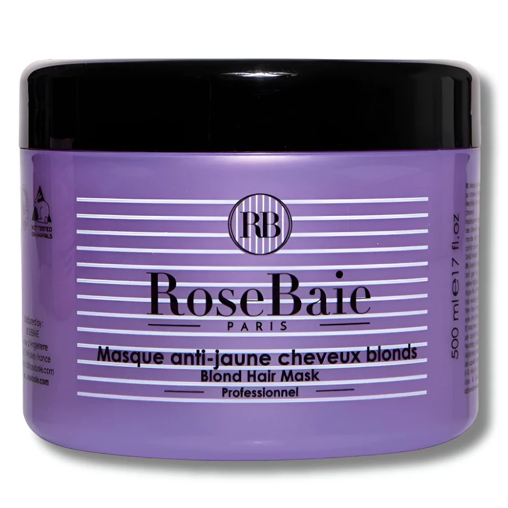 ROSEBAIE - MASQUE VIOLET ANTI JAUNE ET SPECIAL BLONDE 500ML
