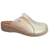 STI LIGHT - SABOTS ORTHOPEDIQUES FEMME DORES ET BEIGES