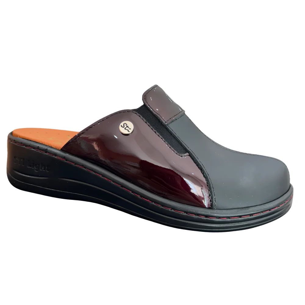 STI LIGHT - SABOTS ORTHOPEDIQUES NOIRS ET BORDEAUX