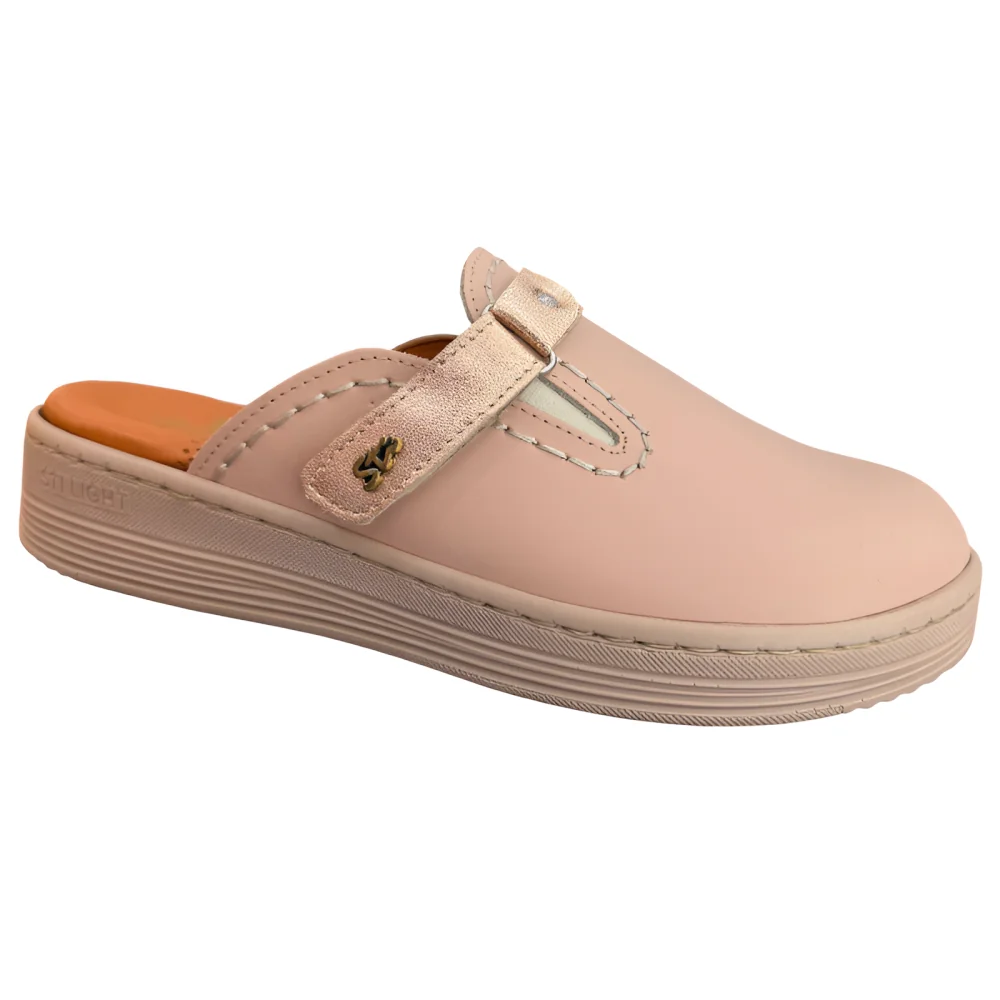 STI LIGHT - SABOTS ORTHOPEDIQUES FEMME ROSES POUDRES