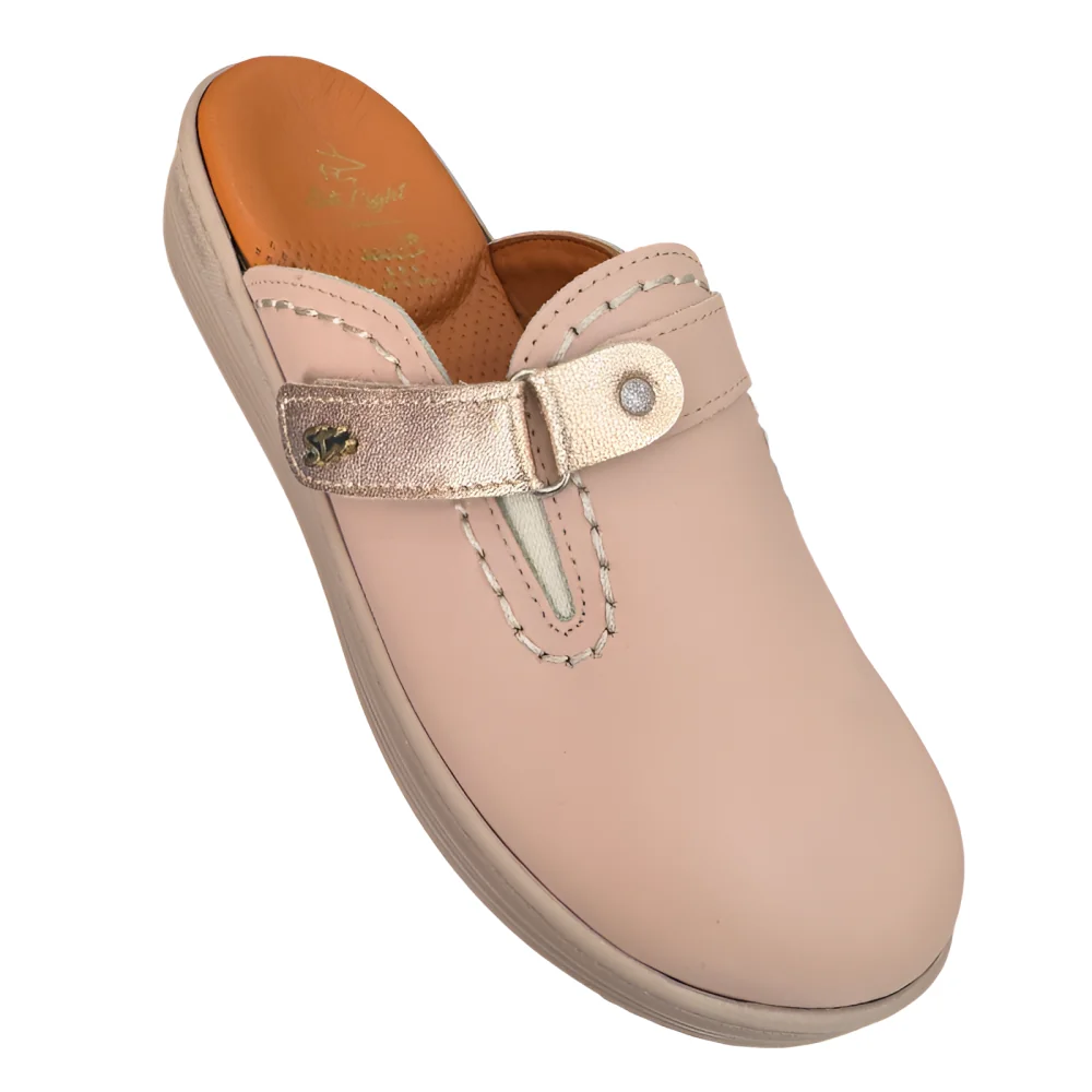 STI LIGHT - SABOTS ORTHOPEDIQUES FEMME ROSES POUDRES