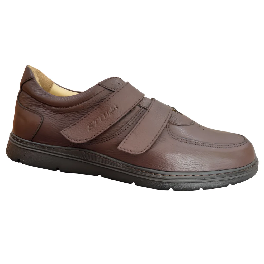 STI LIGHT - CHAUSSURES ORTHOPEDIQUES HOMMES MARRONS