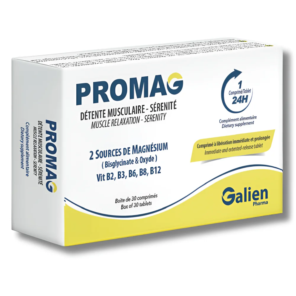 GALIEN PHARMA - PROMAG 30 COMPRIMES
