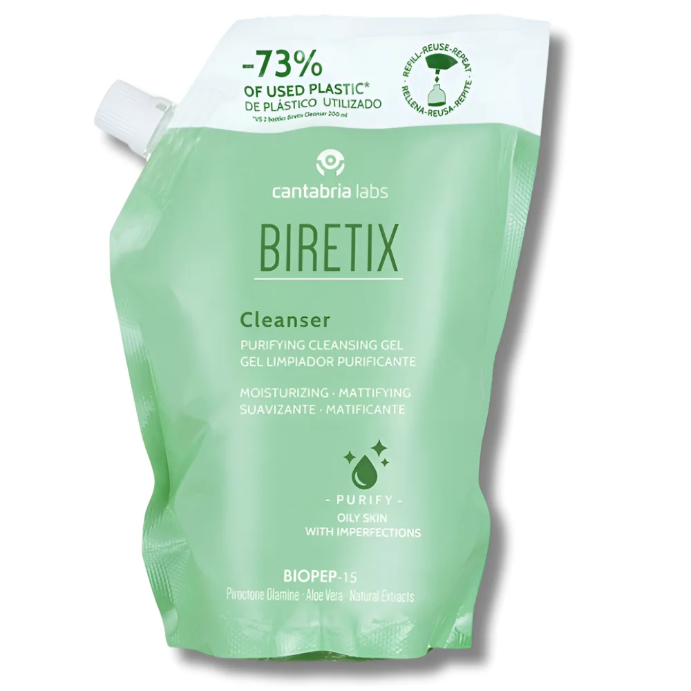 BIRETIX - GEL NETTOYANT PURIFIANT RECHARGE 400 ML